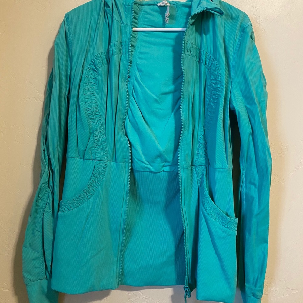Lululemon teal jacket